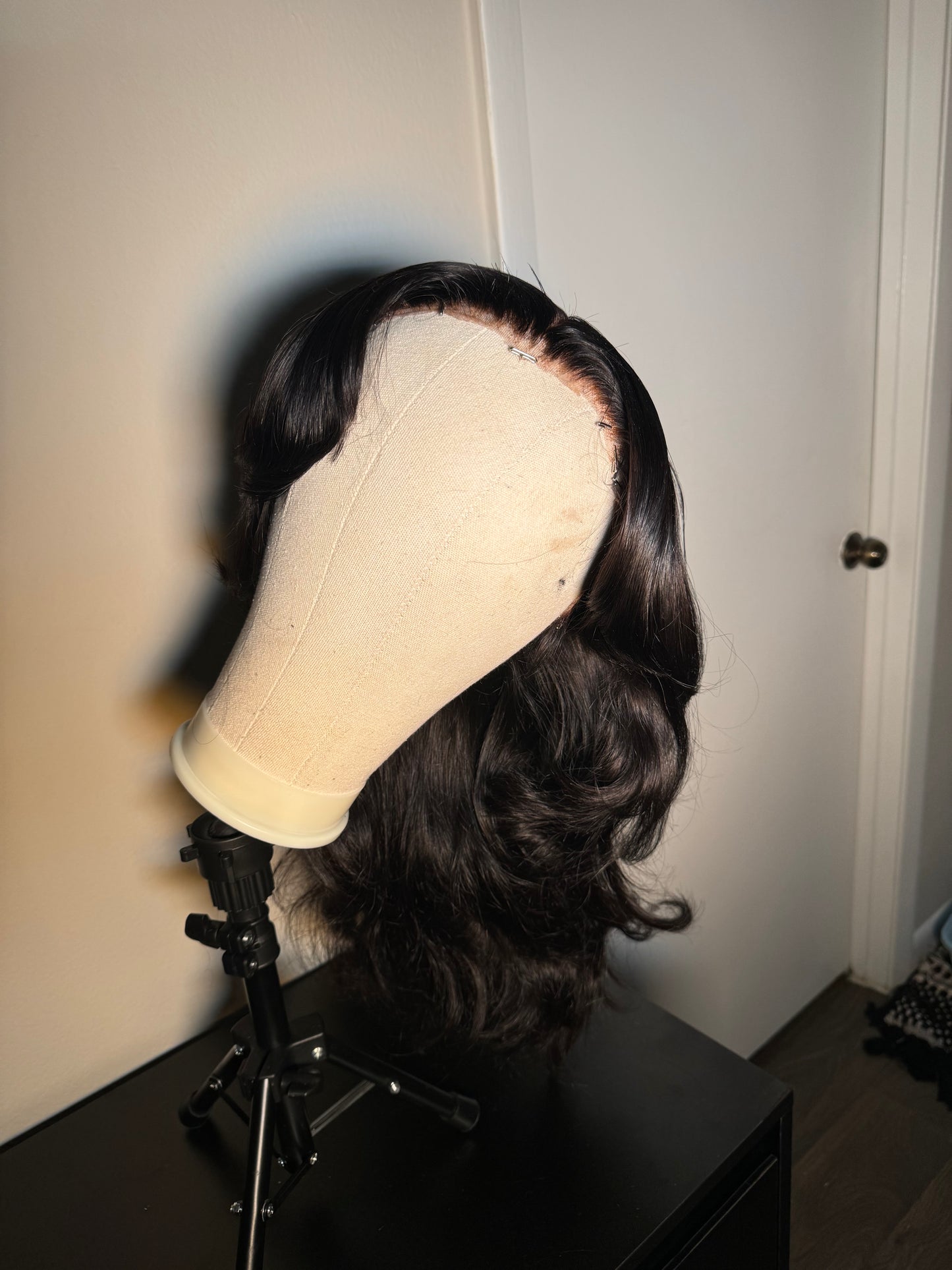 13x4 Human Hair Body Wave 24 Inch Wig -N/A